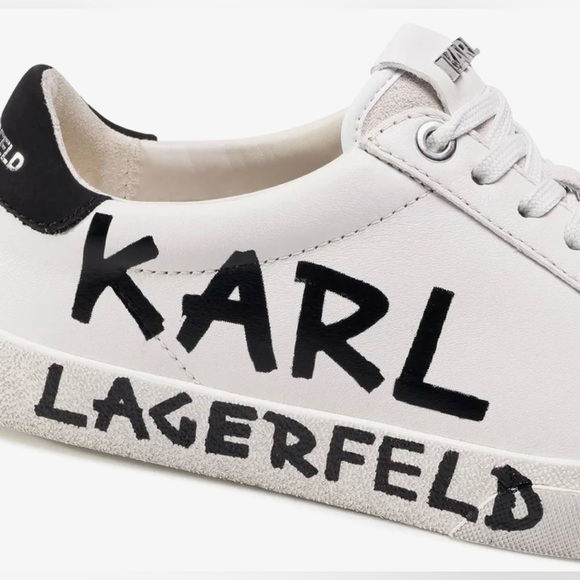 Karl Lagerfeld Baskets Et Sneakers Skool Brush - Picture 6 of 6